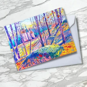 Castle Mont Rouge Greeting Card