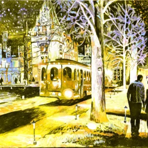 Biltmore at Night - Edition in Yellow