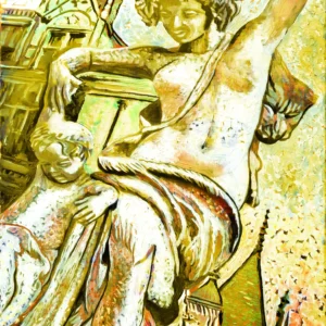 Dancing Lesson at Biltmore - Edition in Yellow