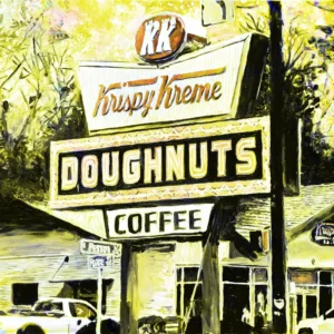 Krispy Kreme - Edition in Yellow